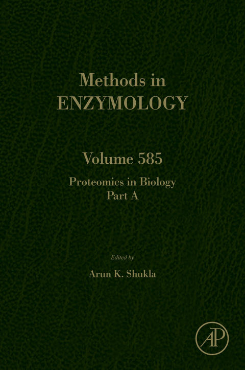 Cover image for book Proteomics in Biology, Part A