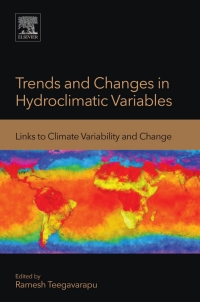 Cover image: Trends and Changes in Hydroclimatic Variables 9780128109854