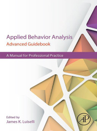 Applied Behavior Analysis Advanced Guidebook 1st edition ...