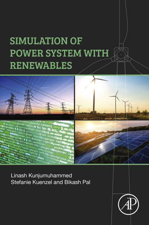 Cover image for book Simulation of Power System with Renewables