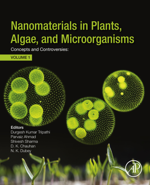 Cover image for book Nanomaterials in Plants, Algae, and Microorganisms