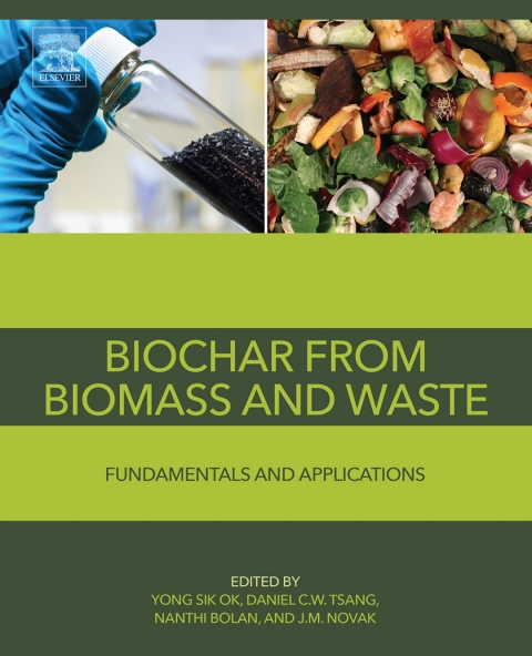 Cover image for book Biochar from Biomass and Waste
