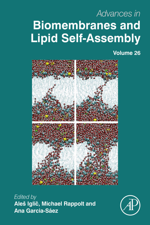 Cover image for book Advances in Biomembranes and Lipid Self-Assembly