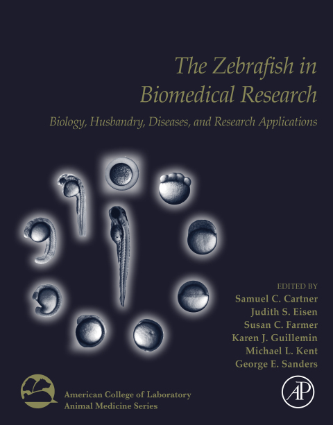 Cover image for book The Zebrafish in Biomedical Research