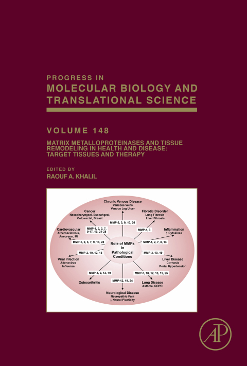 Cover image for book Matrix Metalloproteinases and Tissue Remodeling in Health and Disease: Target Tissues and Therapy