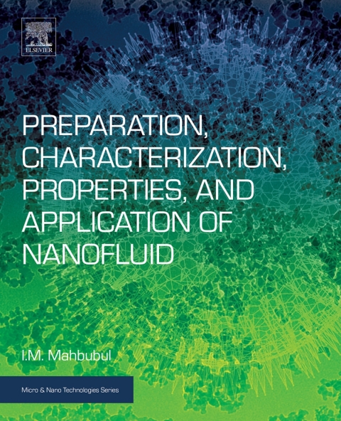 Cover image for book Preparation, Characterization, Properties, and Application of Nanofluid