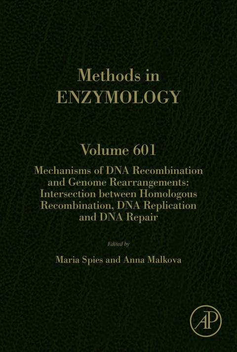 Cover image for book Mechanisms of DNA Recombination and Genome Rearrangements: Intersection Between Homologous Recombination, DNA Replication and DNA Repair