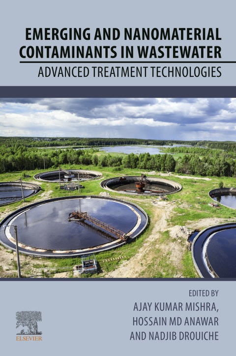 Cover image for book Emerging and Nanomaterial Contaminants in Wastewater