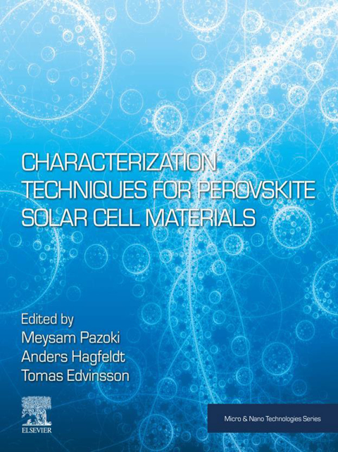 Cover image for book Characterization Techniques for Perovskite Solar Cell Materials