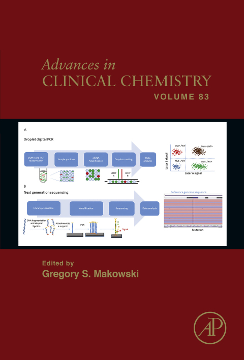 Cover image for book Advances in Clinical Chemistry