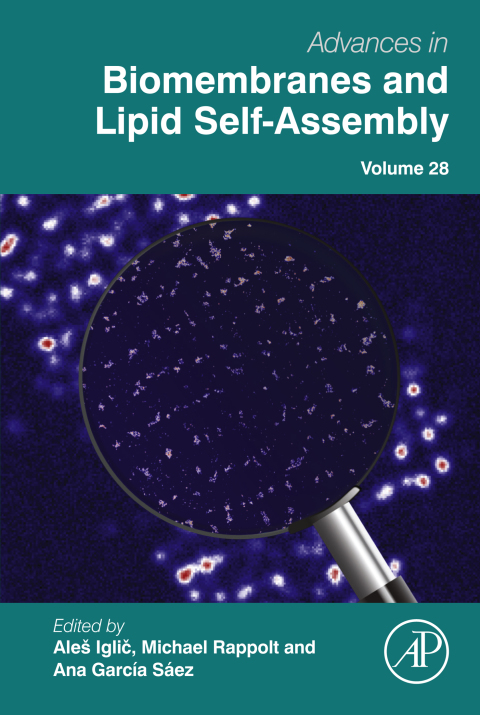 Cover image for book Advances in Biomembranes and Lipid Self-Assembly
