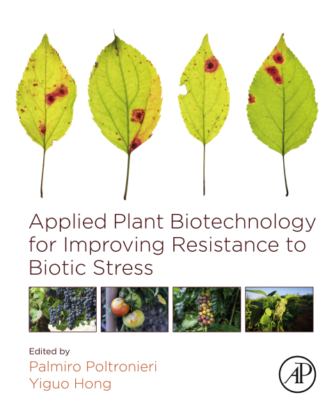 Cover image for book Applied Plant Biotechnology for Improving Resistance to Biotic Stress