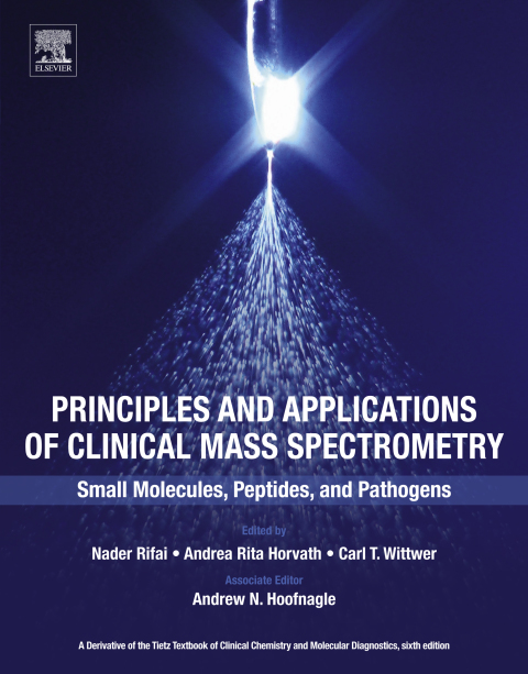 Cover image for book Principles and Applications of Clinical Mass Spectrometry