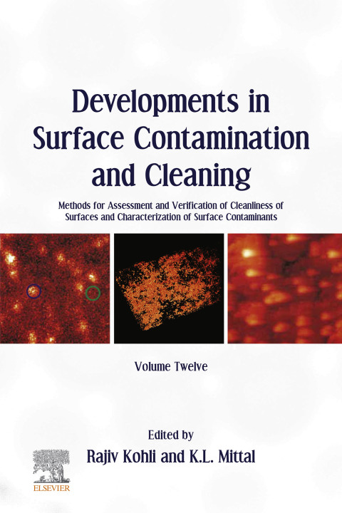 Cover image for book Developments in Surface Contamination and Cleaning, Volume 12