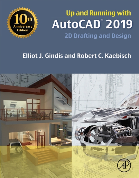 Cover image for book Up and Running with AutoCAD 2019