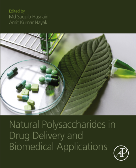 Cover image for book Natural Polysaccharides in Drug Delivery and Biomedical Applications