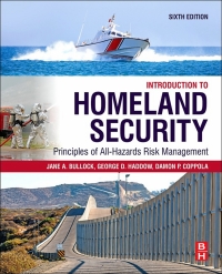 Cover image: Introduction to Homeland Security 6th edition 9780128171370