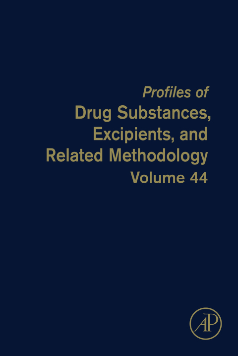 Cover image for book Profiles of Drug Substances, Excipients, and Related Methodology