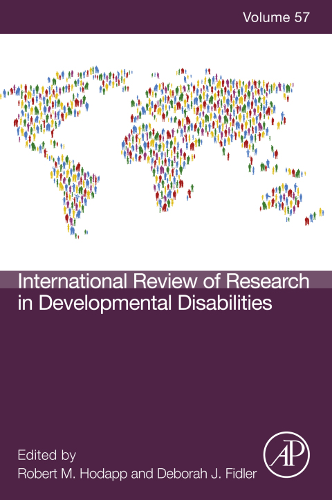 Cover image for book International Review of Research in Developmental Disabilities