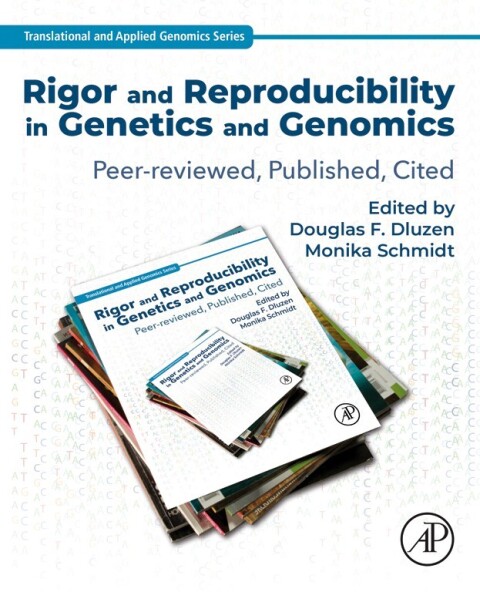 Cover image for book Rigor and Reproducibility in Genetics and Genomics