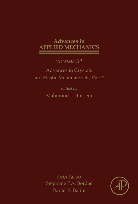 Cover image for book Advances in Crystals and Elastic Metamaterials, Part 2