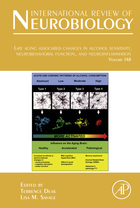 Cover image for book Late Aging Associated Changes in Alcohol Sensitivity, Neurobehavioral Function, and Neuroinflammation
