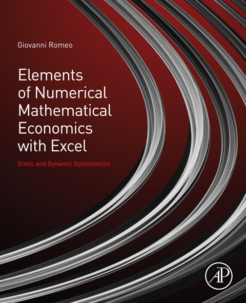 Cover image for book Elements of Numerical Mathematical Economics with Excel