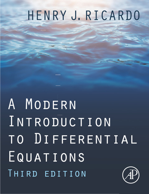 Cover image for book A Modern Introduction to Differential Equations