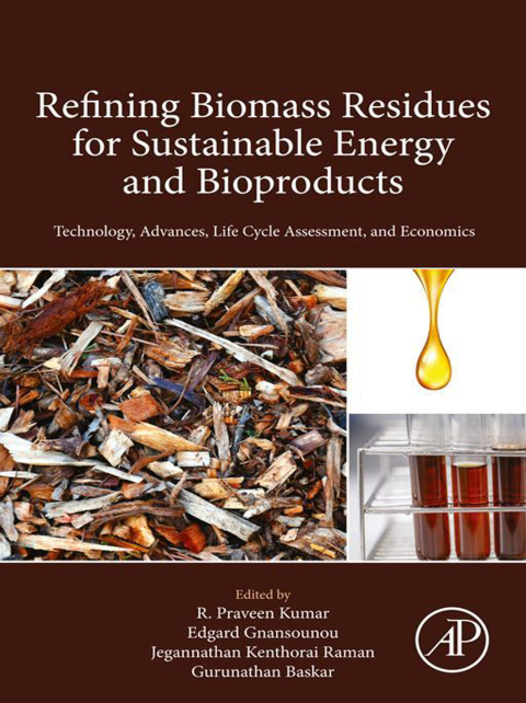Cover image for book Refining Biomass Residues for Sustainable Energy and Bioproducts