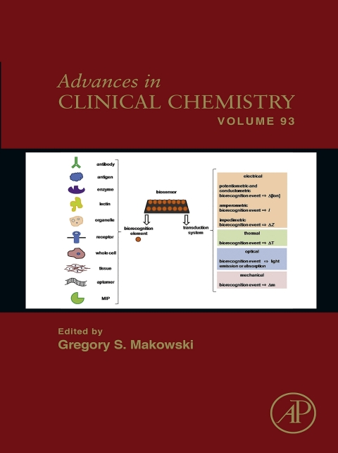 Cover image for book Advances in Clinical Chemistry