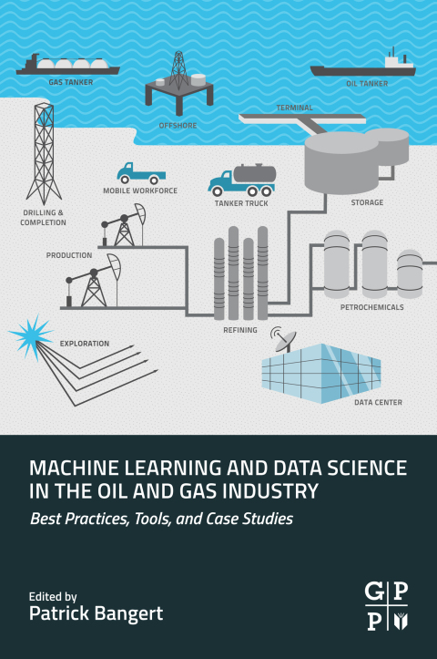 Cover image for book Machine Learning and Data Science in the Oil and Gas Industry