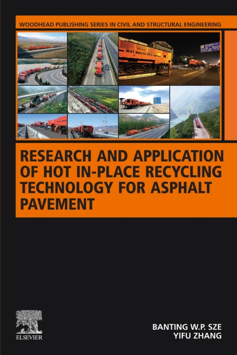 Cover image for book Research and Application of Hot In-Place Recycling Technology for Asphalt Pavement