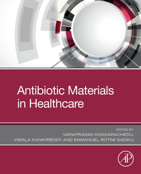 Cover image for book Antibiotic Materials in Healthcare