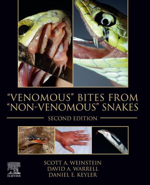 Cover image for book "Venomous" Bites from "Non-Venomous" Snakes