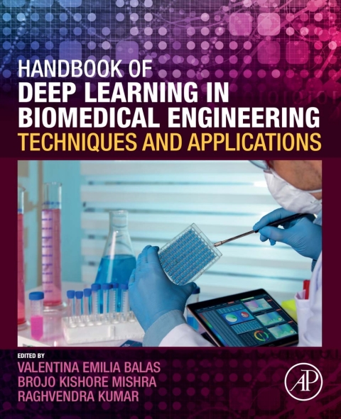 Cover image for book Handbook of Deep Learning in Biomedical Engineering