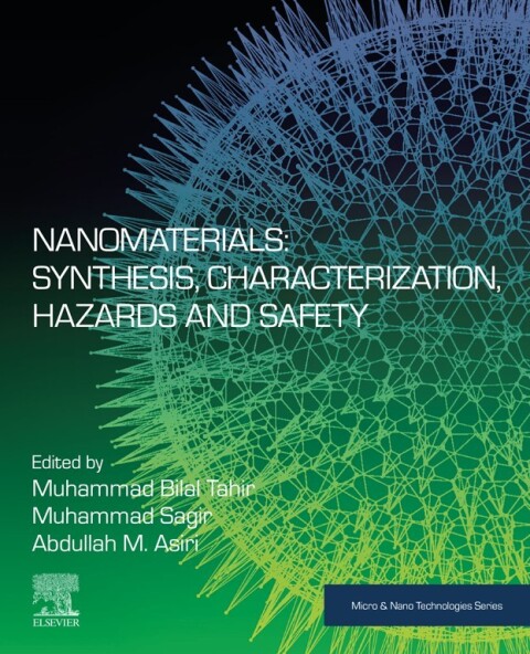 Cover image for book Nanomaterials: Synthesis, Characterization, Hazards and Safety