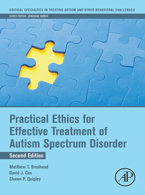 Cover image for book Practical Ethics for Effective Treatment of Autism Spectrum Disorder