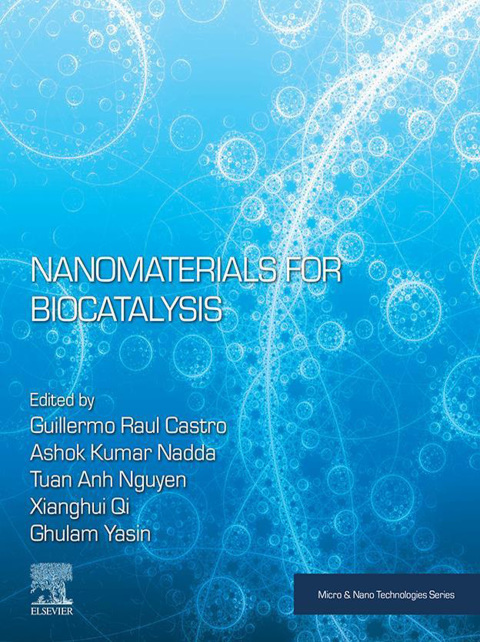 Cover image for book Nanomaterials for Biocatalysis