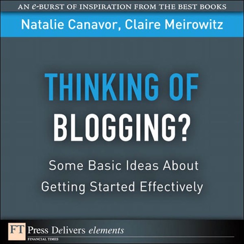 Cover image for book Thinking of Blogging?