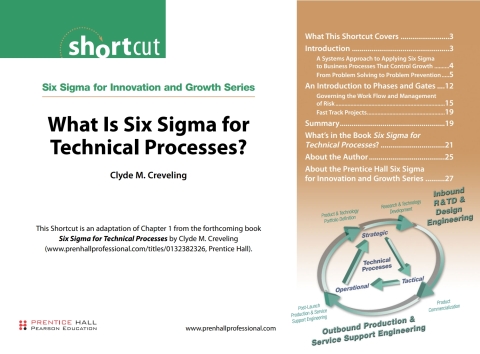Cover image for book What Is Six Sigma for Technical Processes? (Digital Short Cut)
