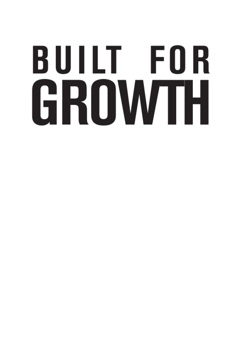 Cover image for book Built for Growth