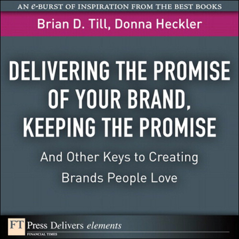Cover image for book Delivering the Promise of Your Brand
