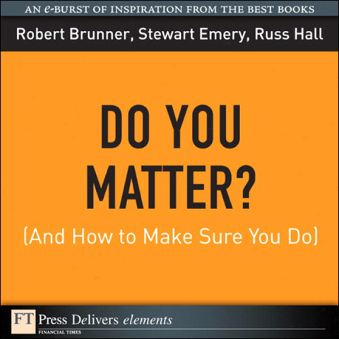Cover image for book Do You Matter? (And How to Make Sure You Do)