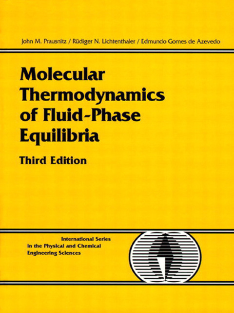 Cover image for book Molecular Thermodynamics of Fluid-Phase Equilibria