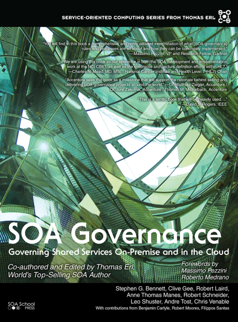 Cover image for book SOA Governance