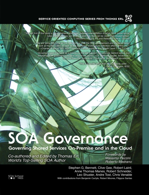 Cover image for book SOA Governance