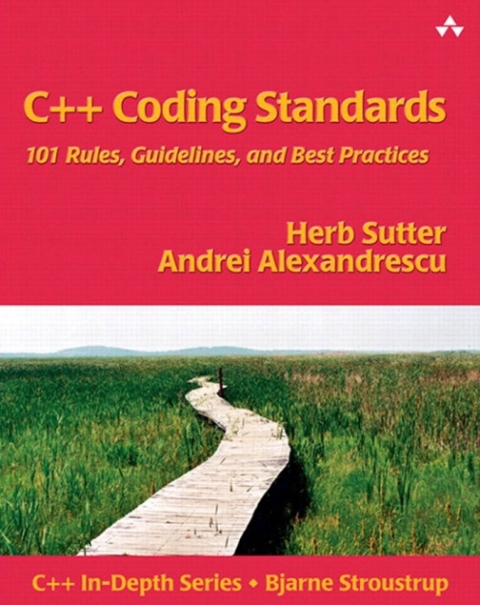 Cover image for book C++ Coding Standards