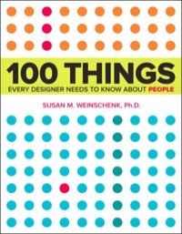 Titelbild: 100 Things Every Designer Needs to Know About People 1st edition 9780321767530