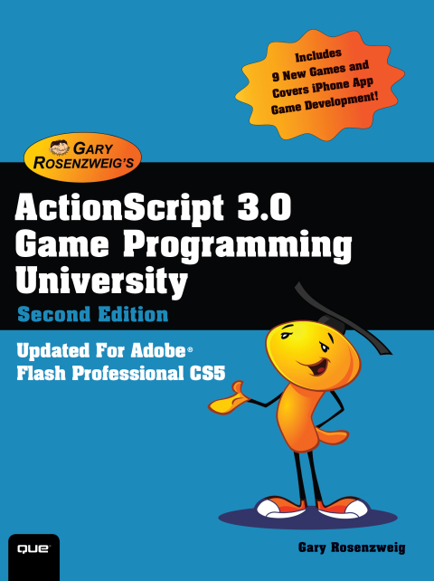Cover image for book ActionScript 3.0 Game Programming University