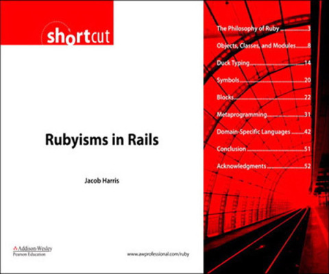 Cover image for book Rubyisms in Rails (Digital Short Cut)